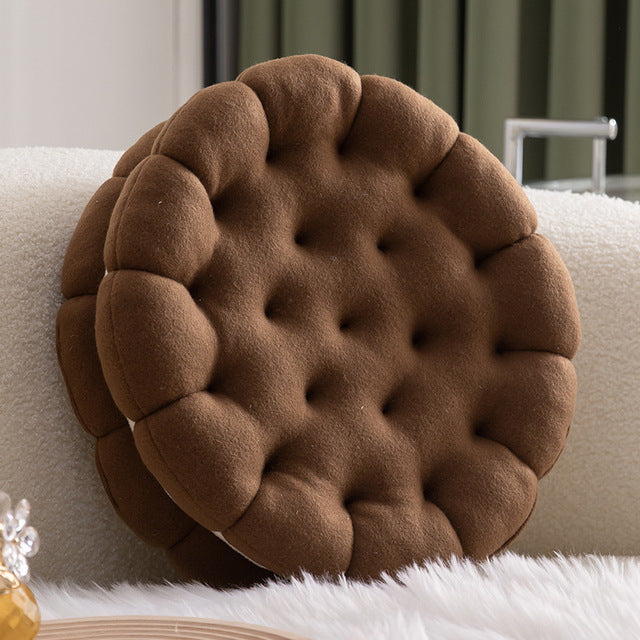 Simulation Sandwich Biscuit Cushion | Cute Plush Sofa Pillow