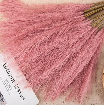 Mini Artificial Pampas Grass | Boho Home Décor