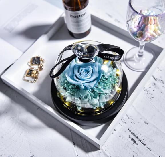 Handmade Rose Podium Décor | Luxury Home & Gift