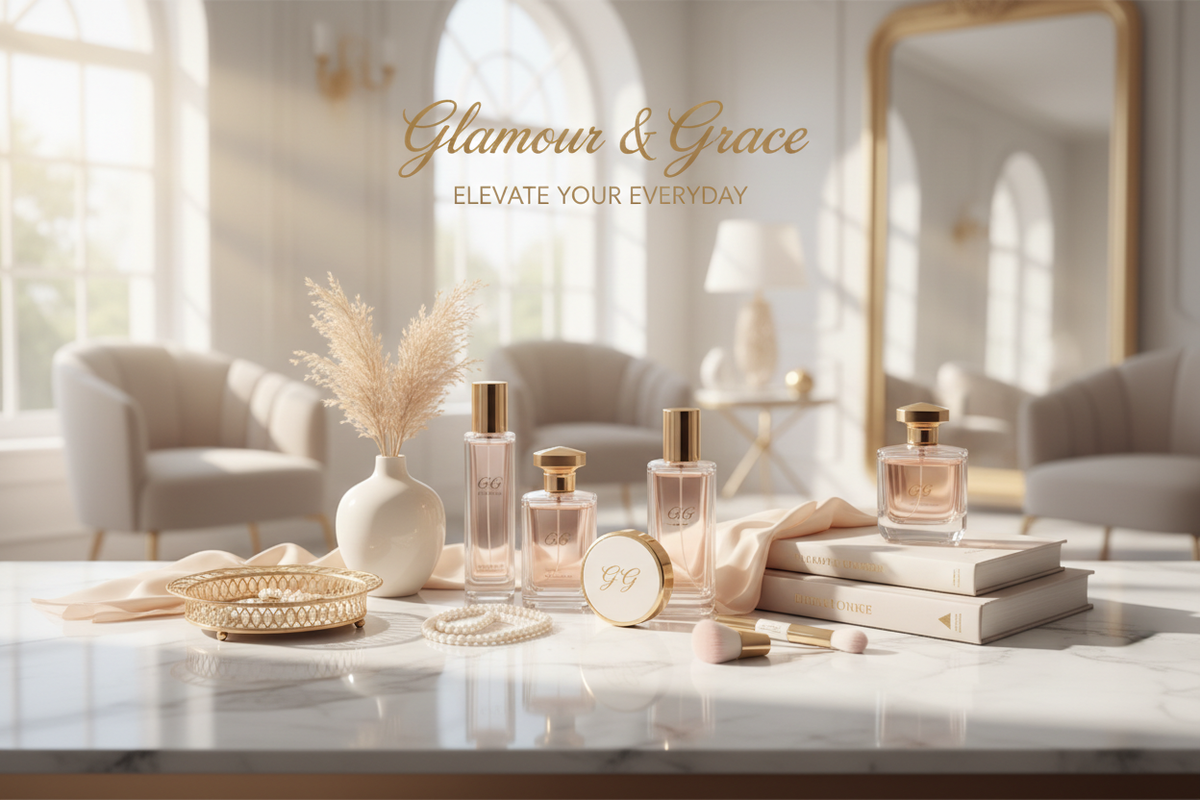 Glamour & Grace Hero Banner